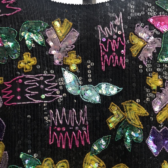 Art Deco sequins dress - Picture 7 of 9